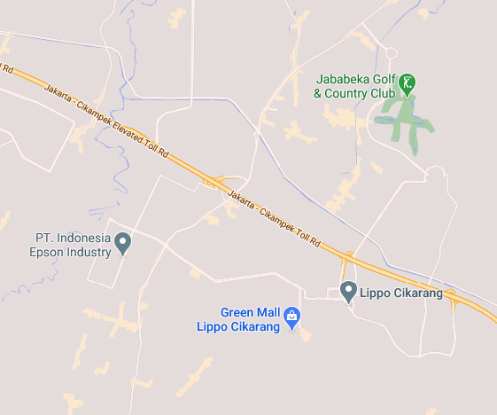 Orange County Cikarang Maps